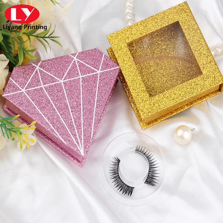 False Eyelash Box with Window