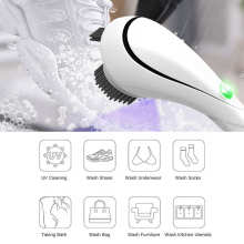 Shoe Polish Machine Multi-Functional USB Rechargeable Ultrasonic Electric Shoe Brushing Device 2-Speed Adjustment Shoe Cleaner
