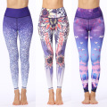 Printed yoga pants training pants women's sports leggings high-waists stretch women's running gym fitness compression leggings