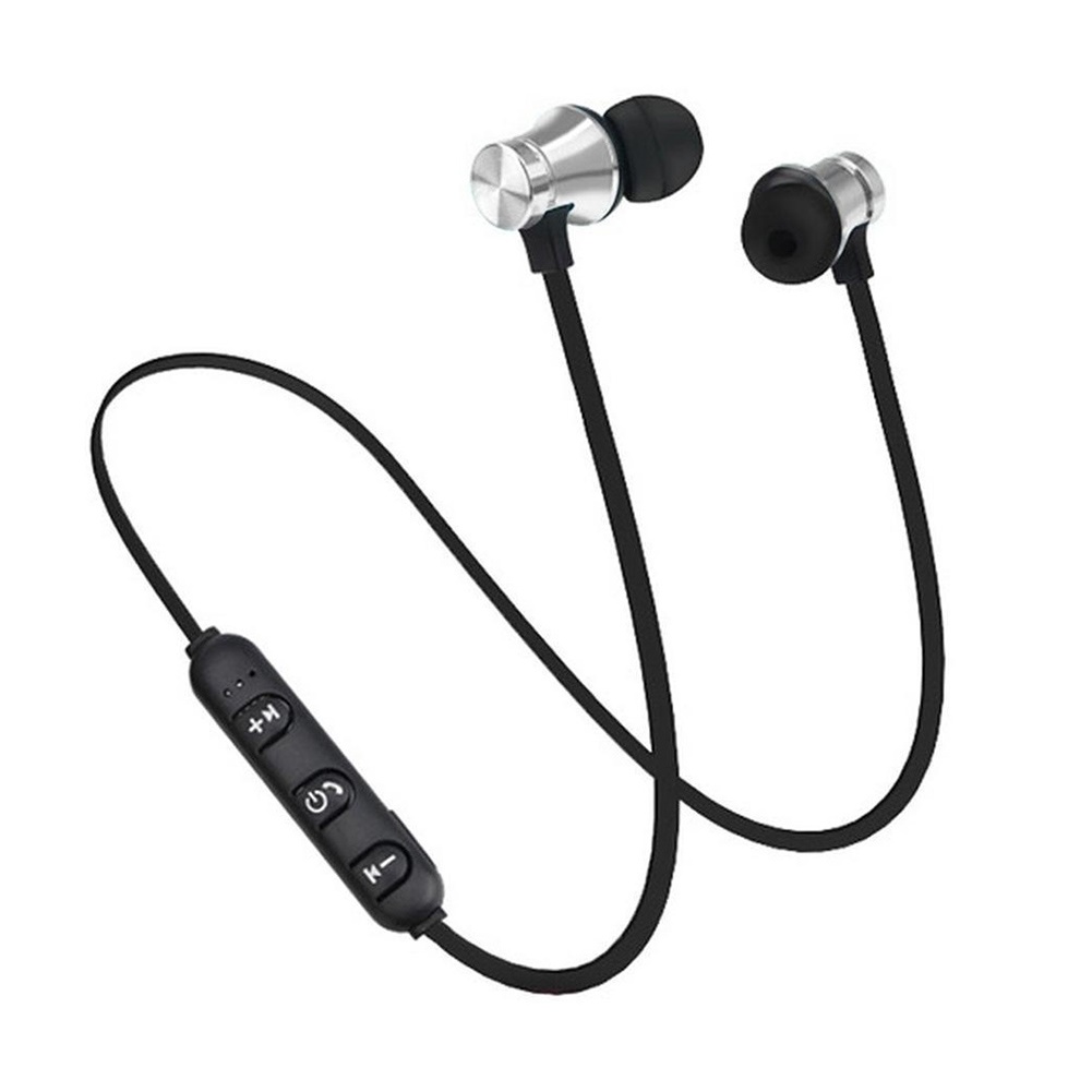 XT11 Magnetic Wireless Bluetooth Earphone Headphones with Microphone Neckband Sport Earbuds Headphones Headset for Smartphone