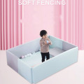 Baby PU Playpen Play Yard Thicken Baby Software Child Home Safety Indoor Crawl Mat Protective Bar Ocean Ball Pool Fence