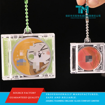 Acrylic Mini CD Display Stand Modern Style