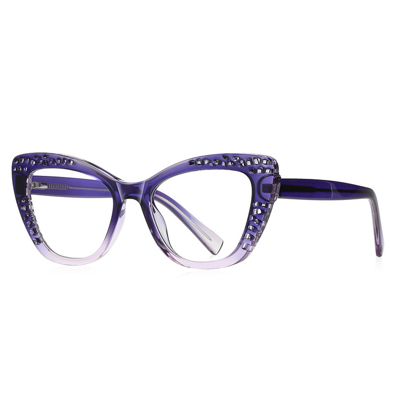 Skeleton Cat Eye TR90 Eyeglass Frames