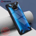 Military airbag Anti-fall shell Case For Xiaomi Poco X3 NFC Case 6.67 inch Tansparent Acrylic PC+TPU Shockproof Armor Back Cover