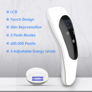 Handheld IPL Hair Removal 600000 Flash Permanent Manual/ Automatic w/ LED Screen 5 Level Bikini Trimmer