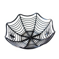 halloween novelty horror spider web fruit plate candy biscuit basket bowl trick or treat decoration house decor home party suppl