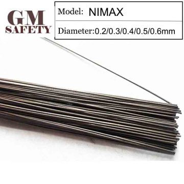 GM Welding Wire Material NIMAX of 0.2/0.3/0.4/0.5/0.6mm Mold Laser Welding Filler 200pcs /1 Tube GMNIMAX