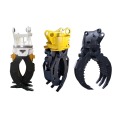 hydraulic wood grapple for excavator 7-11 ton