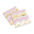 20pcs /lot Rose Gold Foil Dot Paper Napkin For Boy Girl Gender Reveal Party Tissue Napkin Decoration Serviettes 33*33cm