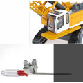 Best selling 1:87 tower crane alloy model,metal engineering model toy,simulation children's gift collection,free shipping