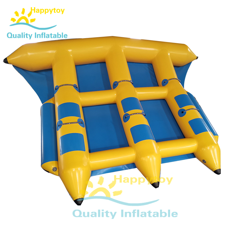 Water sports toys inflatable flying manta ray fish towables/Inflatable flyfish tube/Inflatable Flying Towable for sale