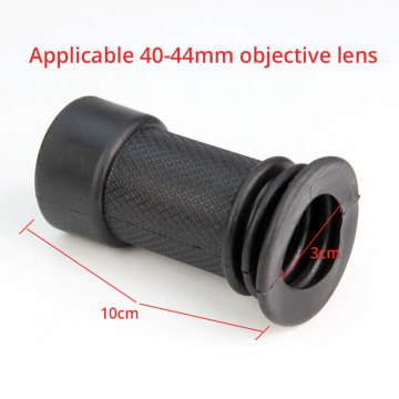 1PC 30mm Dia 100mm Long Rubber Eyepiece Cups Eye Guards for Microscope Telescope Camera Lens Microscope Accessories
