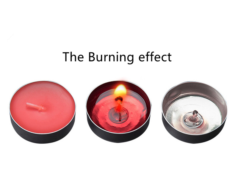 red color tealight