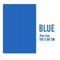 183X80 Blue