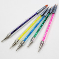 5Pcs Professional Crystal Drawing Line Brush Tools Painting Nail Art Dotting Double Head Pen Set For DIY Art Supplies