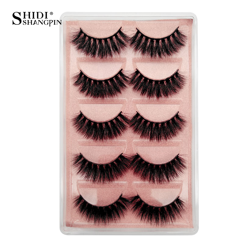 SHIDISHANGPIN 1 box mink eyelashes makeup false eyelashes natrual long lashes dramatic eye lashes maquiagem cilio makeup tools