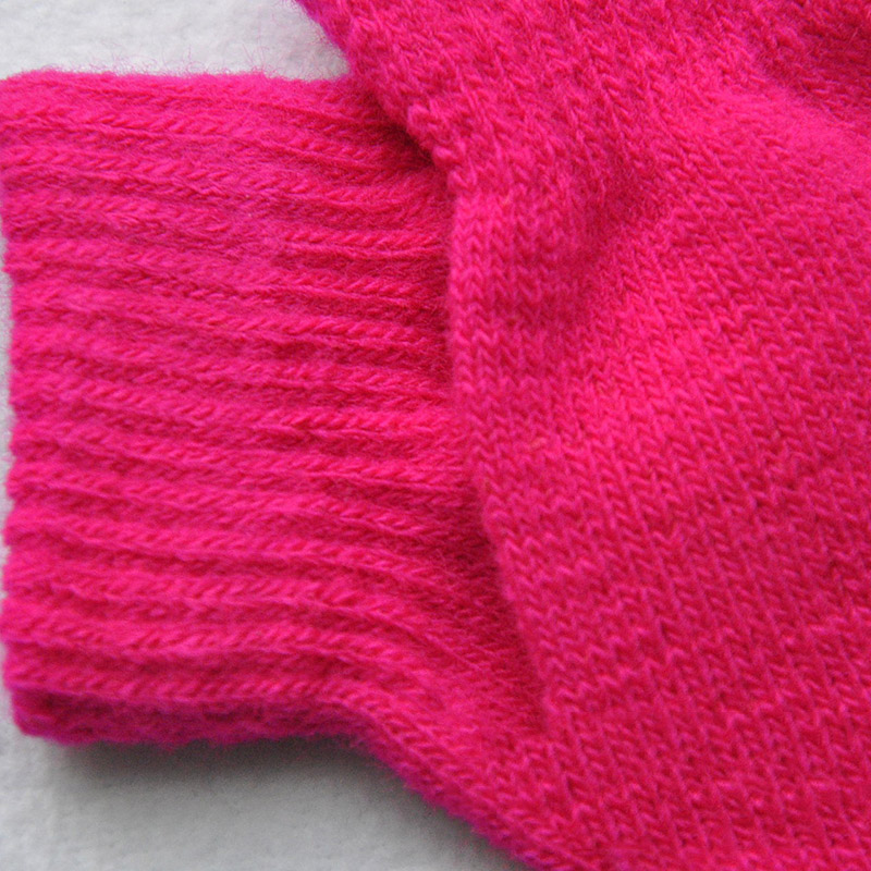 New Arrival Winter Baby Girls Knitted Gloves Warm Rope Full Finger Mittens Gloves For Children Toddler Kids