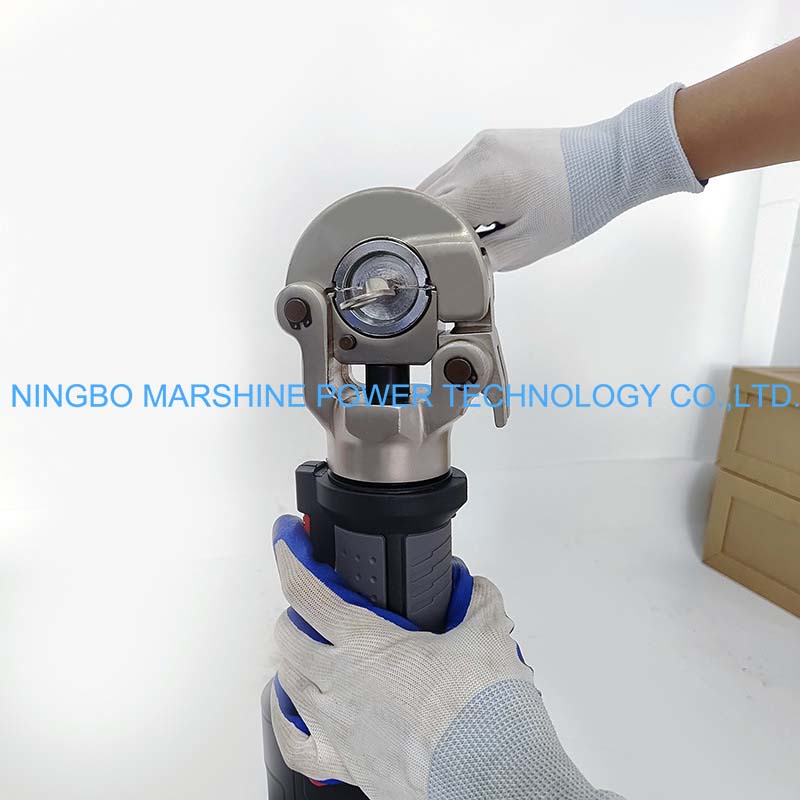 Battery Cable Crimper Tool Operation