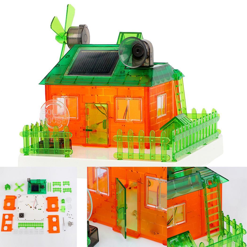 Solar Toy Children Kids Education Green Electricity Energy As Picture Concept Indoor, Outdoor Sun House Power Supply