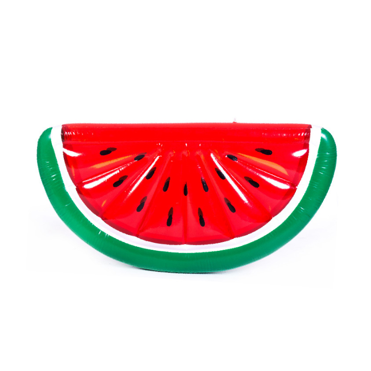 hot selling inflatable watermelon slice pool float inflatable half watermelon bed