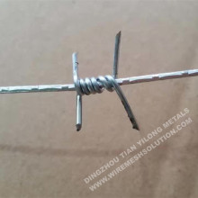 Galvanized / Stainless Steel Barbed Wire Fence