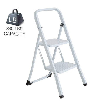 2 Step Ladder Non-Slip Big Platform Folding Step Stool With 330 LBS Capacity
