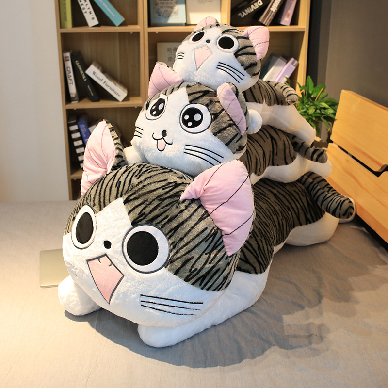 6 Styles Chi Chi's Cat Stuffed Doll Kitty Cat Plush Toys Soft Animal Dolls Cheese Cat Stuffed Toys Dolls Pillow Cushion For Kids