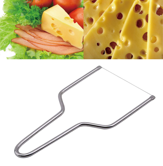 Stainless Steel Cheese Slicer Cheese Tool Butter Cheese Cutting Board Wire Cutter Knife Board Kitchen Kitchen Tools