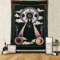 Wall-mounted Human Skeleton Blanket Tree of Life Sacred Bodhi Tapestry Skeleton Picnic Beach Living Room Tapestry