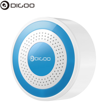 Digoo DG-ROSA 433MHz Wireless Smart Home DIY Standalone Alarm Sirens Multi-function Home Security Alarm Systems Host &Siren Set