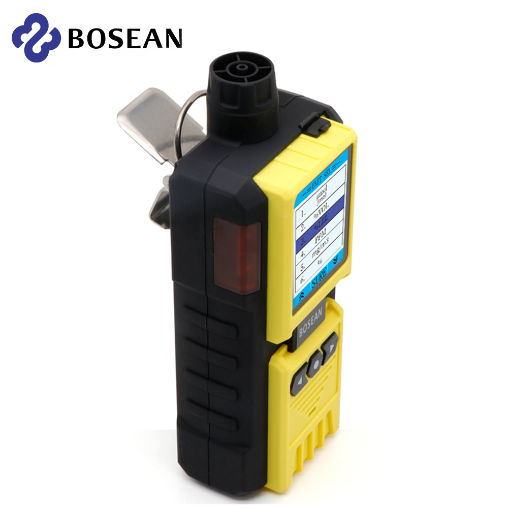Pumping Built in CO2, NH3, O2 and H2S Gas Meter Portable Gas detector Multi 4 in 1 gas detector