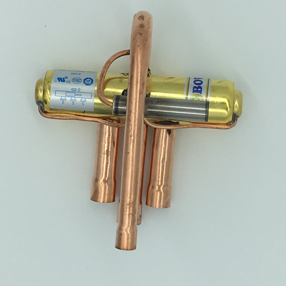 1TR 4-Way reverse solenoid valves used in freezer display or other freezer equipment for defrost by changeing gas flow direction