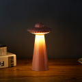 UFO Shape Night Light LED Smart Table Desk Lamp Design Home Party Gift Kids Rotation Dimming Light Lamp Room Dorm Decoration