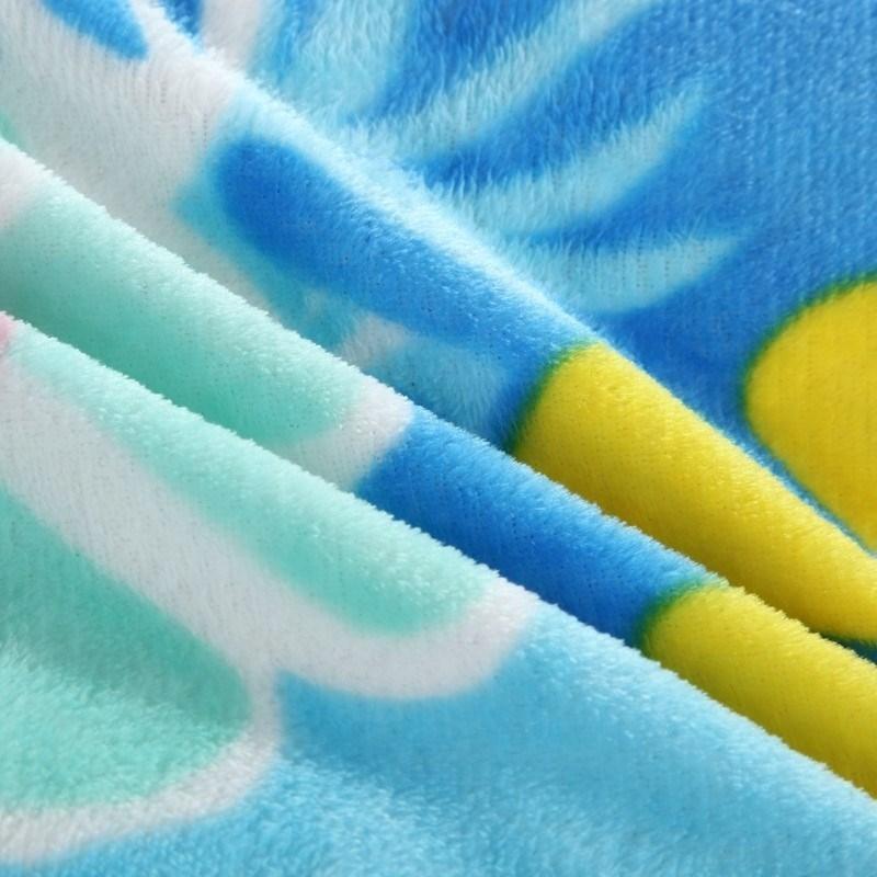 Disney Stitch Blankets Kids Home Textile Cartoon Printed Cartoon Blanket Boys Gift Soft Coral Fleece Blanket Throw on Bed Sofa