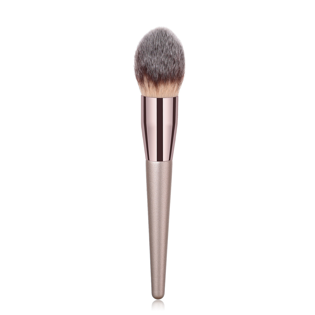 Hot 1PC Champagne Makeup Brushes Set For Eyeshadow Pallete Foundation Powder Concealer Eyeliner Blending Brush Cosmetics Tool