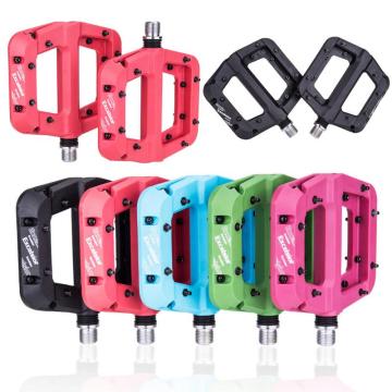 Nylon Ultralight Flat Bicycle Pedal Mountain Road Bike BMX Anti-slip Big Foot Plastic Bicycle Pedals Bicycle Parts