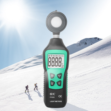 Digital Light Meter 200,000 Portable Mini LUX Fotometro Spectrometer Lux Meter Luxometer Luminance Illumination Meter