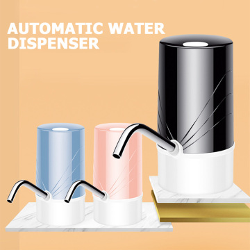Portable Water Dispenser Pump USB Charging Automatic Electric Water Pump Drinkware Switch Wireless Touch Water Pressure Device