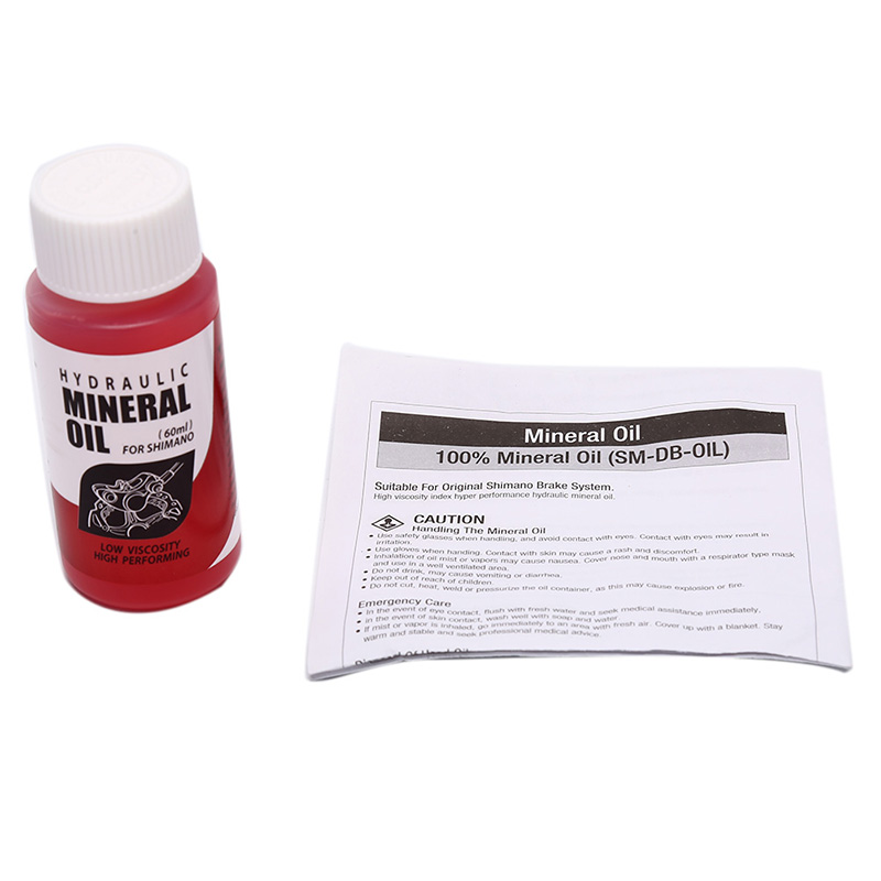 Bicycle Brake Mineral Oil System 60ml Fluid Cycling Mountain Bikes For Shimano