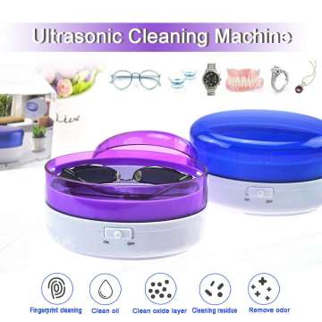 Warmtoo Mini Ultrasonic Cleaner Jewelry Glasses Circuit Board Cleaning Machine Intelligent Control Cleaner Bath Drop/ship