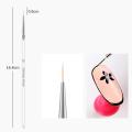 3pc/set Gel Painting Nail Art Dotting Pen Acrylic Handle Dotting Tool 3D Tips DIY Acrylic UV Gel Brushes Drawing Kit Salon TSLM2