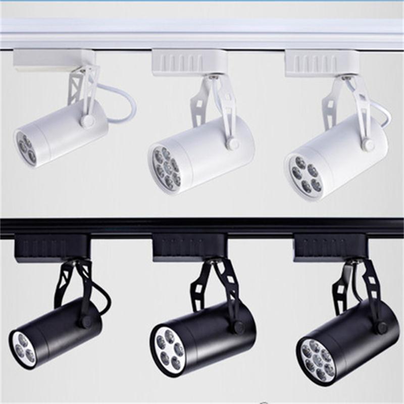 Commercial Indoor LED Track Light Spotlights Clothing Shoe Shop Rail Lights Suspension Luminaire Industrielle Ceiling Spotlight