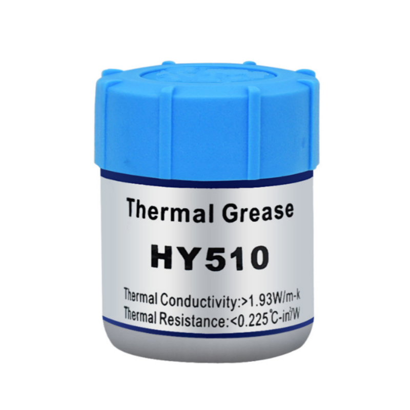 Grey Silicone Compound Thermal Conductive Grease Paste Heatsink For CPU GPU Chipset Cooling with scraper HY510