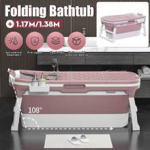 1.17m/1.38m Large Portable Adult Bathtub Folding Shower Kids Swimming Sauna Spa Tub Household Bathtub banheira portatil adulto