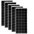 Panneau Solaire 12 v 100w 5Pcs Solar Modules 60v 500w Solar Energy System Solar Battery Caravan Camping Rv Motorhome Car