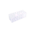 2PCS 3 Color 7 Grids Household Foldable Mesh Underwear Storage Box Socks Bra And Panty Bedroom Drawer Lattice Tidy Storage Box