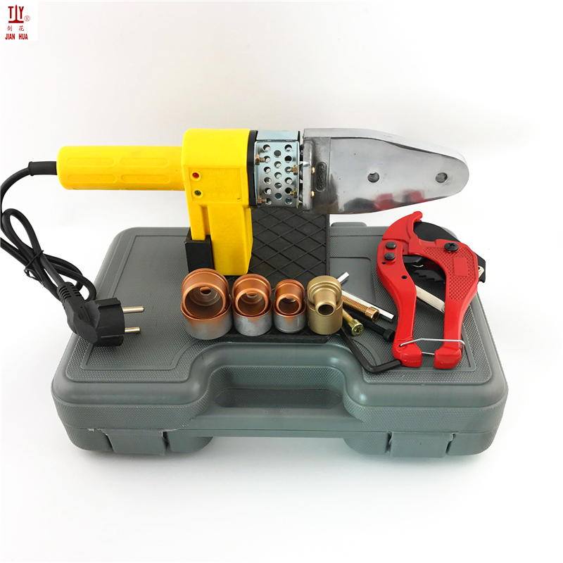 Plumber Tools 220V Automatic Heating Plastic Pipes Welder With Plastic Shell And Cutter DN16mm/20mm/25mm/32mm Pipe Tube To Use