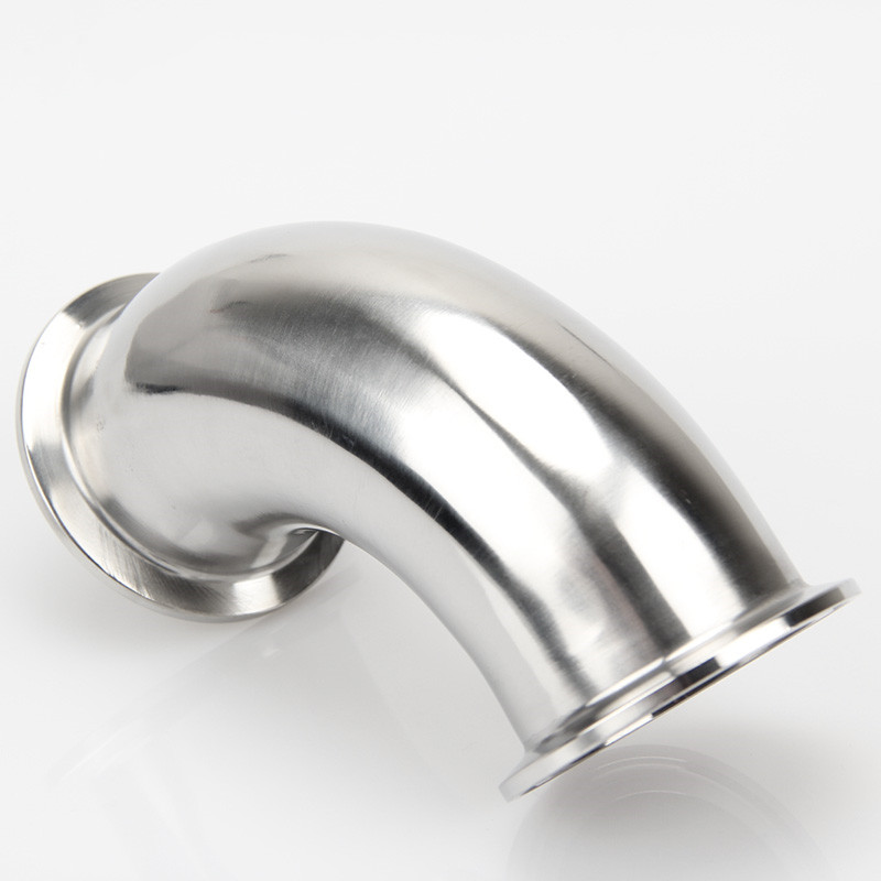 1-1/2" 1.5" OD 38mm Stainless Steel SS304 Sanitary 90 Degree Elbow Weld Ferrule OD 50.5mm fit 1.5" Tri Clamp Moonshine