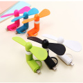 Heculas USB Fan Flexible Mobile Phone Mini Fan Removable Fans For Android iOS Type-C Power Bank Laptop USB Gadgets