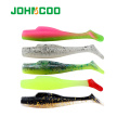 JOHNCOO 12pcs Soft Bait TPR Fishing 6cm 2.3g Artificial Lure Bass Perch Trout Swimbait Minnowz Jig Lure Shad Fishing Lure